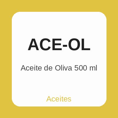 Aceite de Oliva 500 ml