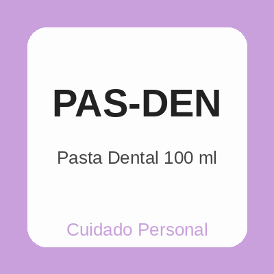 Pasta Dental 100 ml