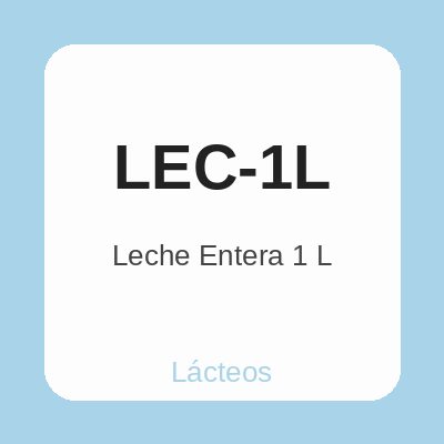 Leche Entera 1 L