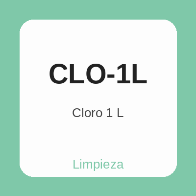 Cloro 1 L