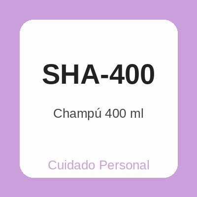 Champú 400 ml
