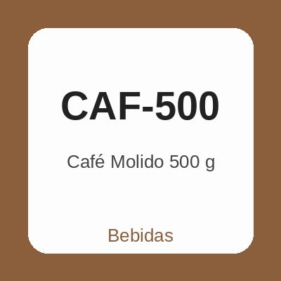 Café Molido 500 g
