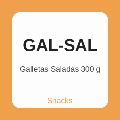 Galletas Saladas 300 g