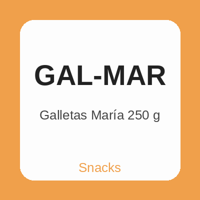 Galletas María 250 g