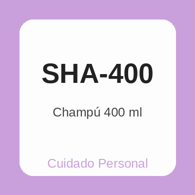 Champú 400 ml