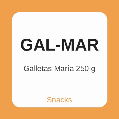 Galletas María 250 g