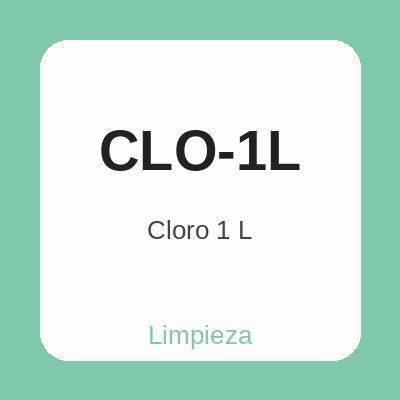 Cloro 1 L